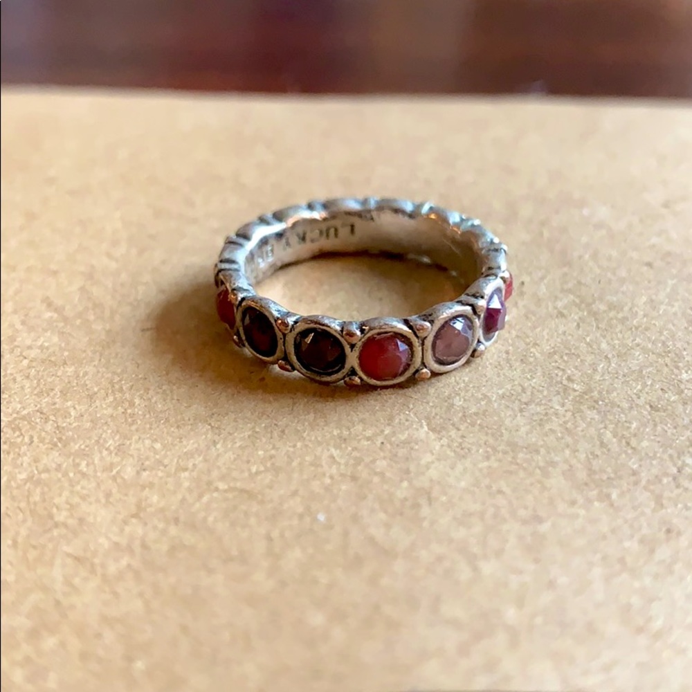 Lucky Brand Purple and Pink Ring